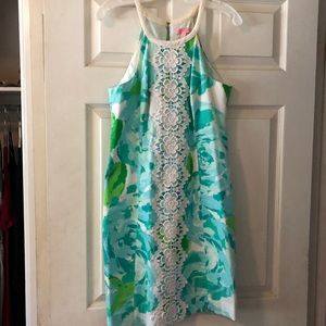 Blue First Impressions Lilly Pulitzer Dress